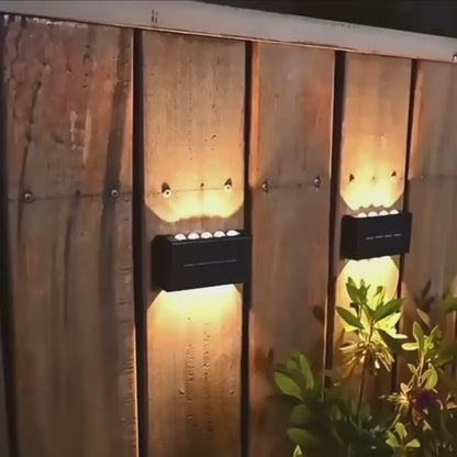 Solar Up Down Wall Light Outdoor