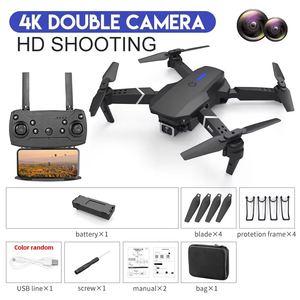 E88 Pro 4K Dual Cam Drone