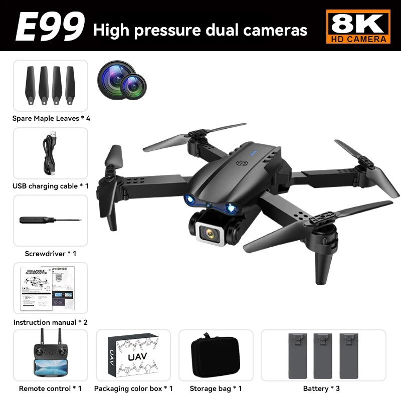 E99 Pro 8K Dual Camera Drone