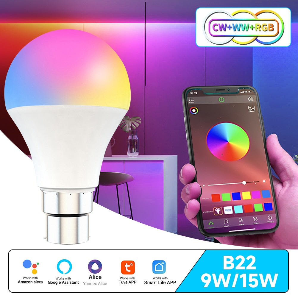 Tuya Wi-Fi Colour Smart Bulb